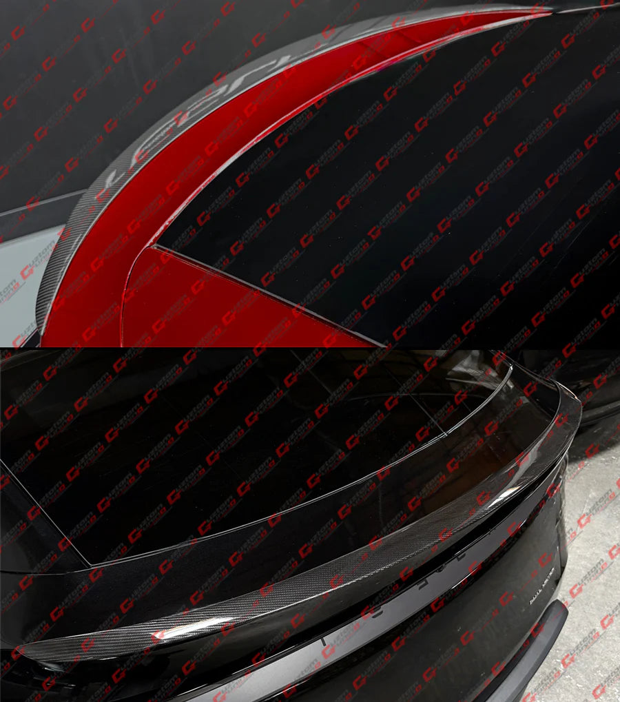 Performance Style Full Carbon Fiber Trunk Spoiler [2025-2026 Tesla Model Y Juniper]