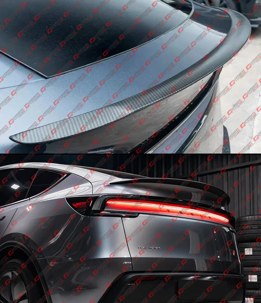 Performance Style Full Carbon Fiber Trunk Spoiler [2025-2026 Tesla Model Y Juniper]