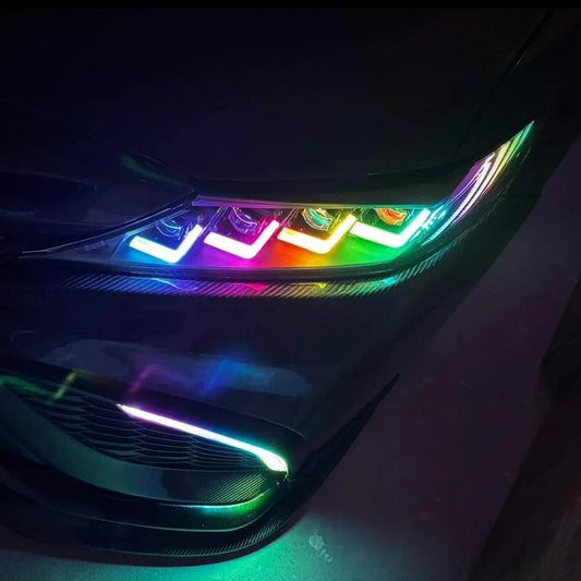 2018-24 Toyota Camry Quad Beams Headlights - RGB