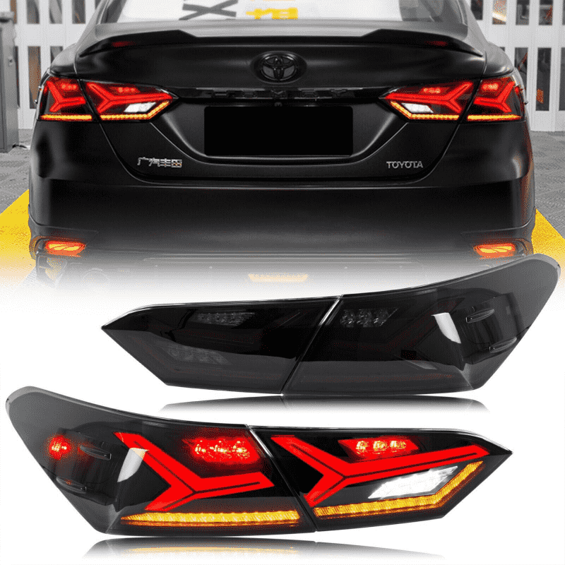 Toyota Camry 2018-2024 Fish Bone LED Tail Lights