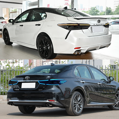Toyota Camry 2018-2024 Rectilinear LED Tail Lights
