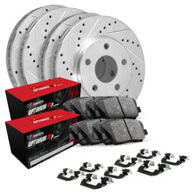 2016-2021 Honda Civic Silver Drilled & Slotted Brake Kits