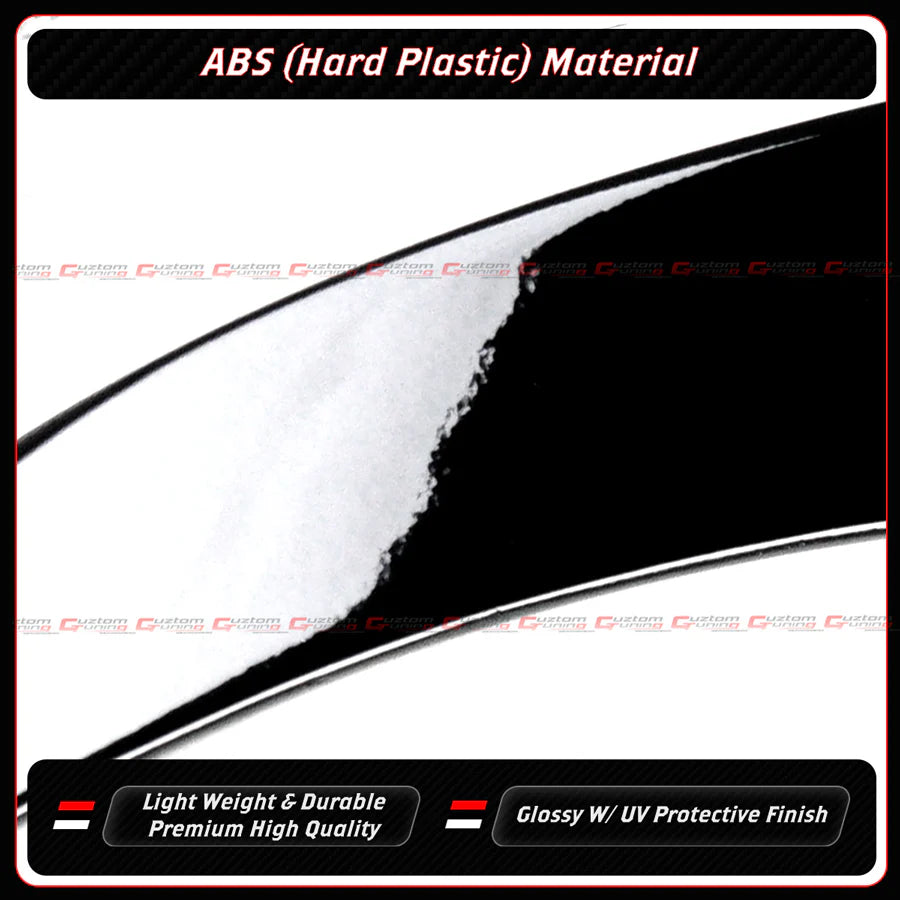 V Style Gloss Black Trunk Spoiler [2025-2026 Tesla Model Y Juniper]