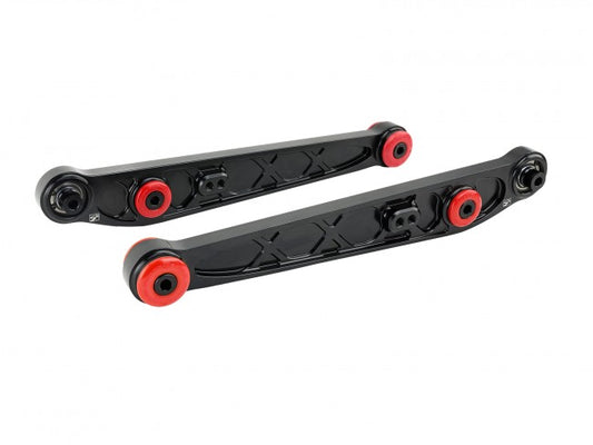 SKUNK2 ALPHA-SERIES REAR LOWER CONTROL ARM: CIVIC 96-00 (BLACK)