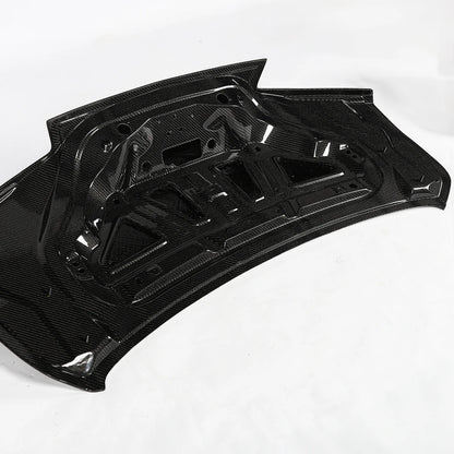 2016-2024 Camaro Type-X Double Sided Gloss Carbon Fiber Trunk W/ Integrated Spoiler