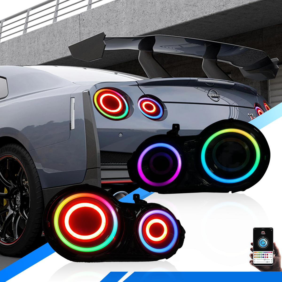 Nissan GT-R R35 2009-2025 LED Tail Lights