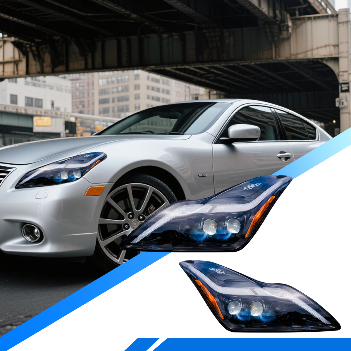 Infiniti G37 Coupe 2008-2015 LED Headlights