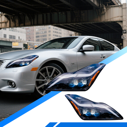 Infiniti G37 Coupe 2008-2015 LED Headlights