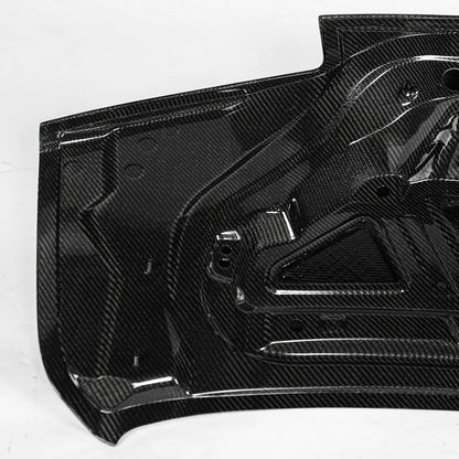 2016-2024 Camaro Type-X Double Sided Gloss Carbon Fiber Trunk W/ Integrated Spoiler