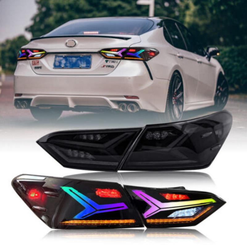 Toyota Camry 2018-2024 Fish Bone LED Tail Lights