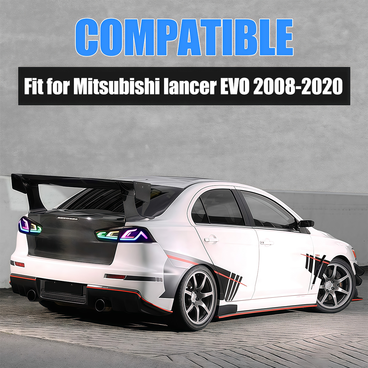 Mitsubishi Lancer/EVO 2008-2020 LED Tail Lights