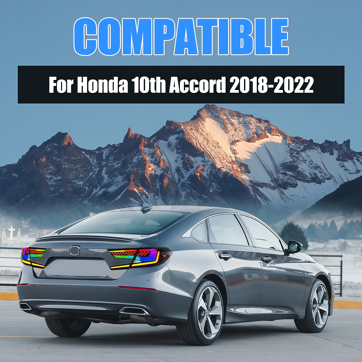 Honda Accord 2018-2022 Starry Sky LED Tail Lights