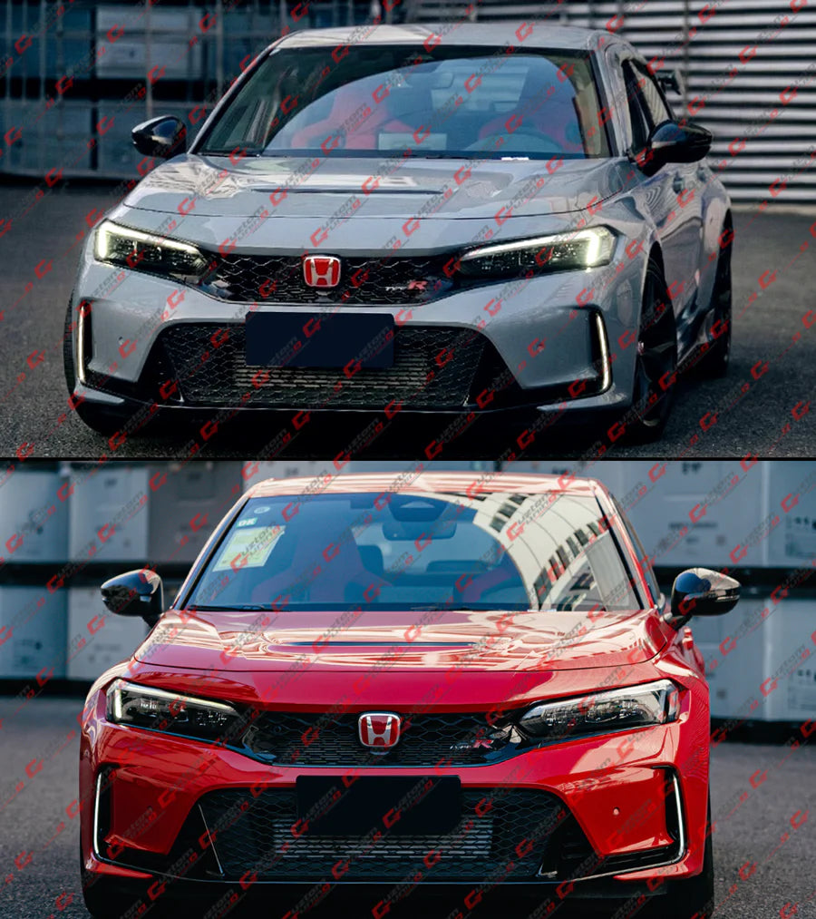 JDM Style Front Bumper LED DRL Light Bar [2023-2025 Honda Civic Type-R FL5]