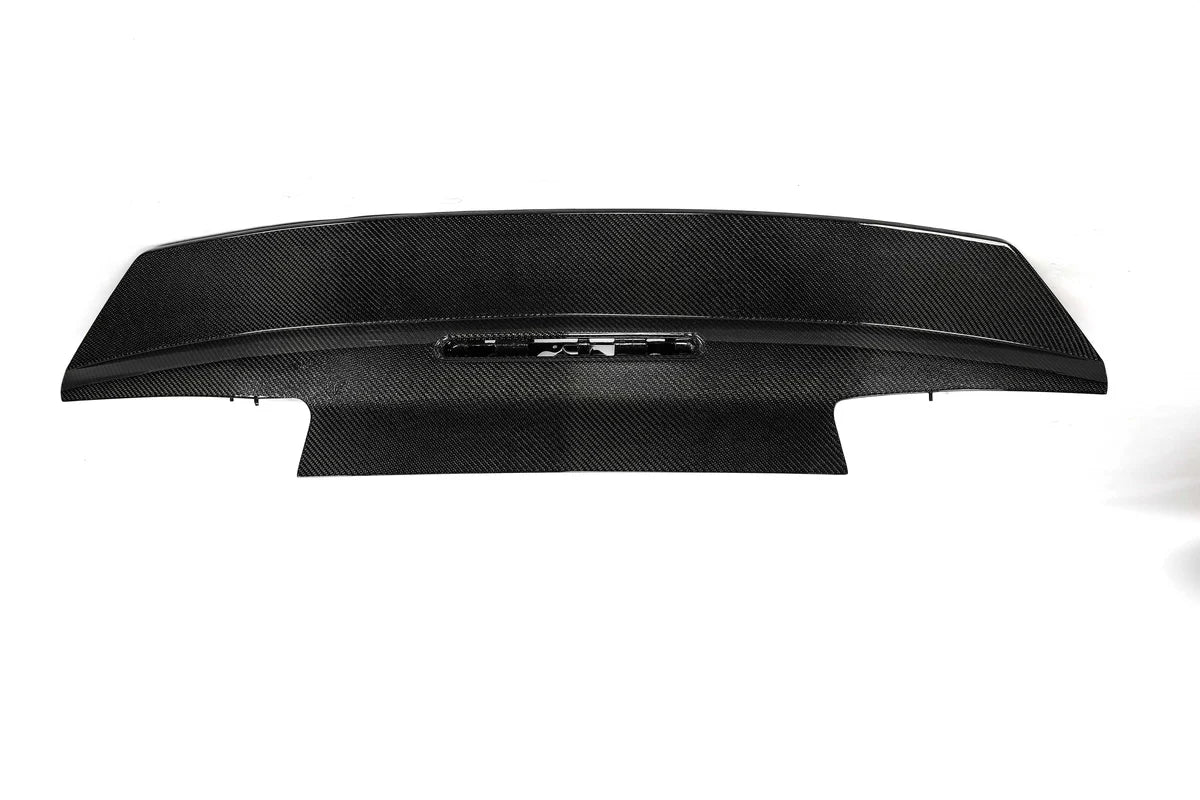 2016-2024 Camaro Type-X Double Sided Gloss Carbon Fiber Trunk W/ Integrated Spoiler