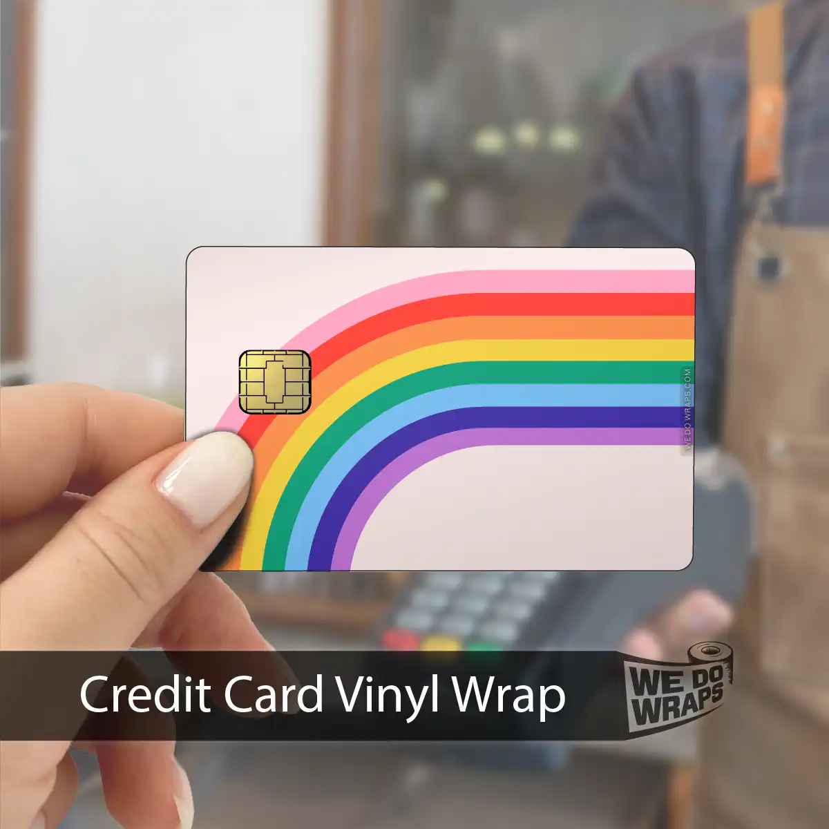 70s Rainbow | NFC Key Card Wrap