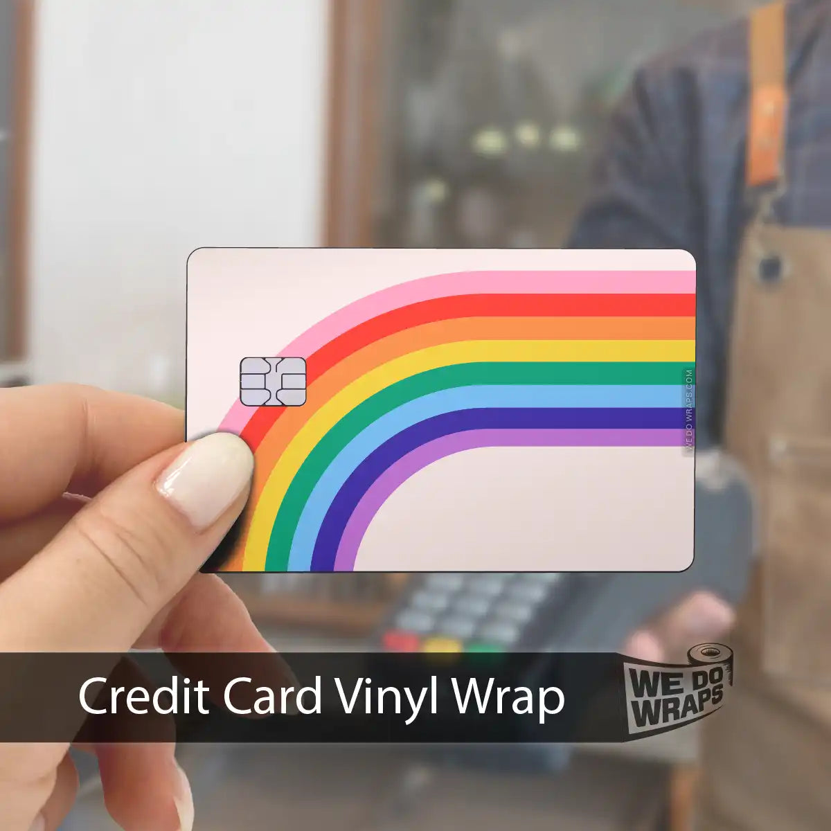 70s Rainbow | NFC Key Card Wrap