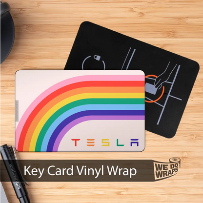 70s Rainbow | NFC Key Card Wrap