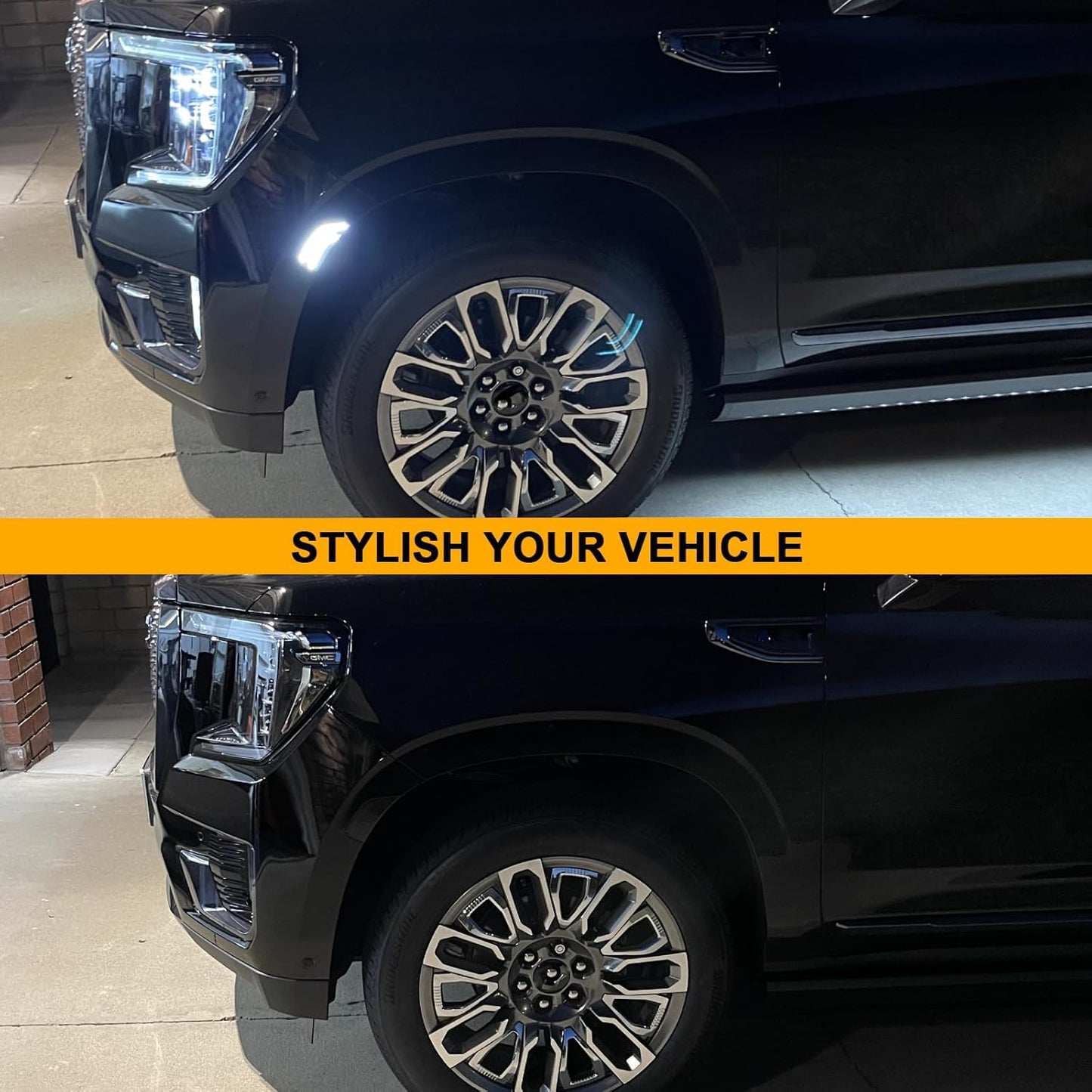 Smoked Lens LED Side Markers - TAHOE / YUKON ..