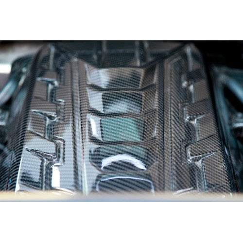 APR CARBON FIBER ENGINE PLENUM: CORVETTE C8 20-21
