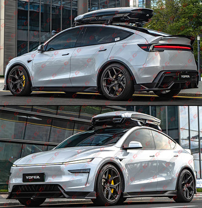 Yofer Design Side Skirt Extension [2025-2026 Tesla Model Y Juniper Premium]