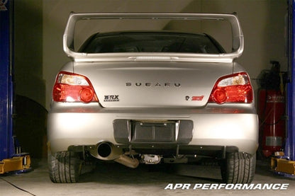 APR CARBON FIBER LICENSE PLATE BACKING: SUBARU IMPREZA WRX/STI 04-07