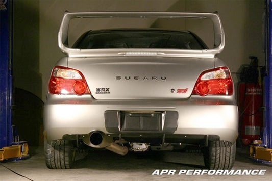 APR CARBON FIBER LICENSE PLATE BACKING: SUBARU IMPREZA WRX/STI 04-07