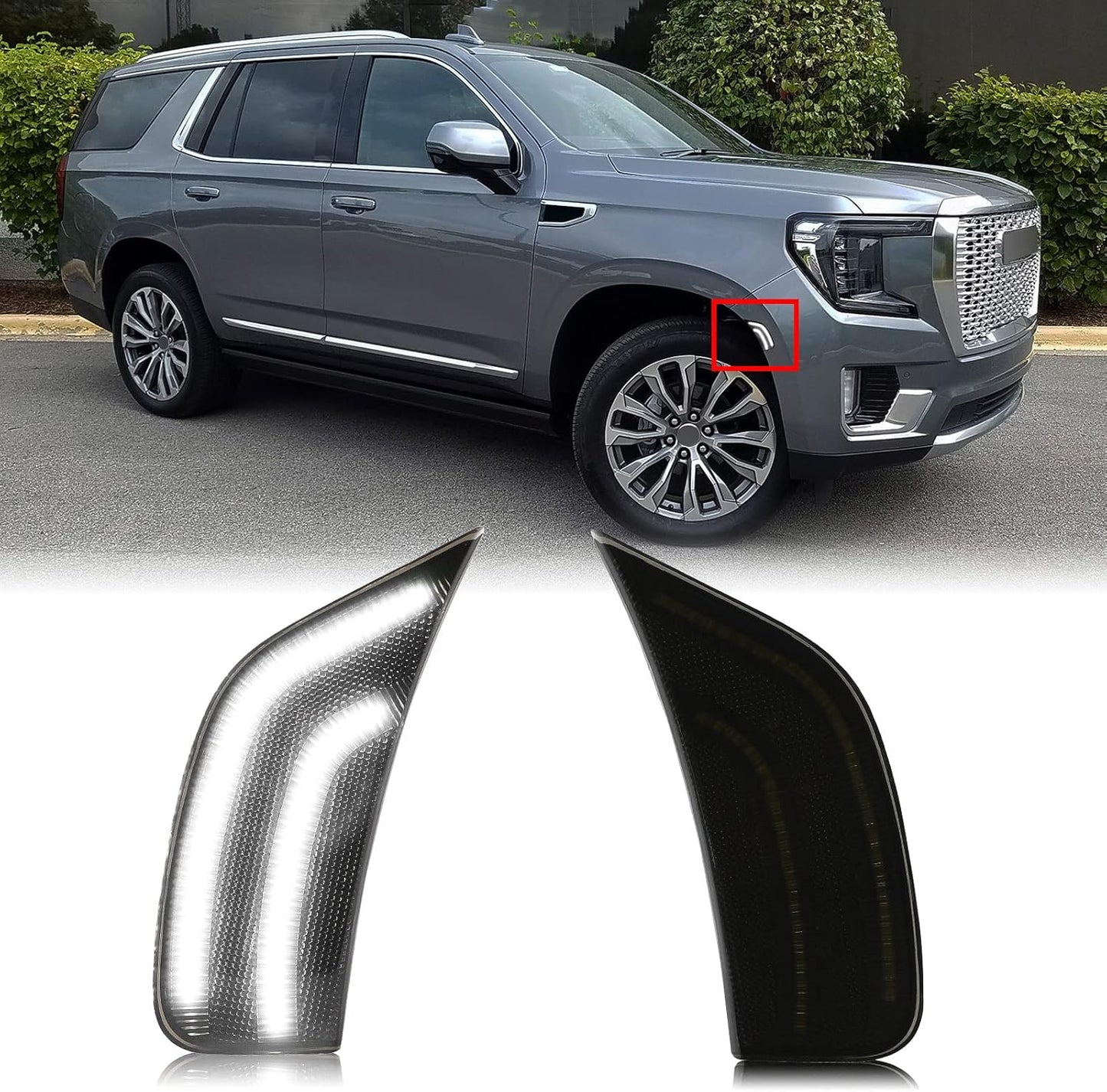 Smoked Lens LED Side Markers - TAHOE / YUKON ..