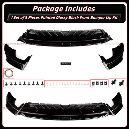 Yofer Design Front Bumper Lip [2025-2026 Tesla Model Y Juniper Premium]