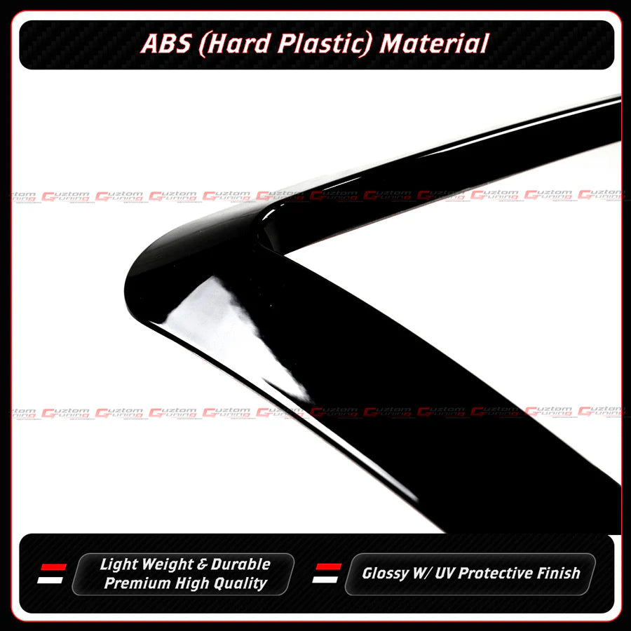 Glossy Black Front Bumper Fog Light Trim Garnish [2025-2026 Tesla Model Y Juniper]