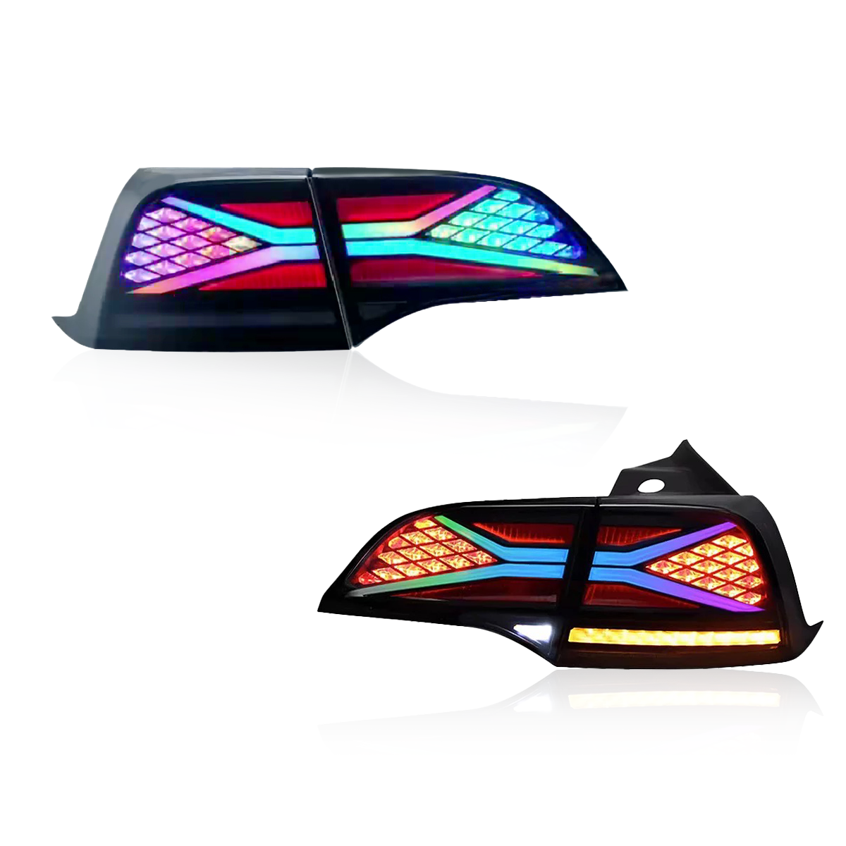 Tesla Model 3/Y 2020-2024 RGB LED Tail Lights