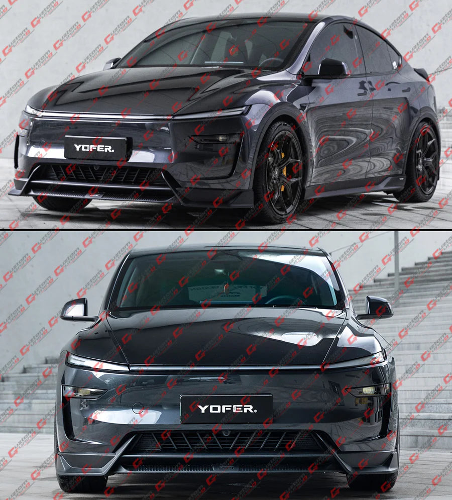 Yofer Design Front Bumper Lip [2025-2026 Tesla Model Y Juniper Premium]