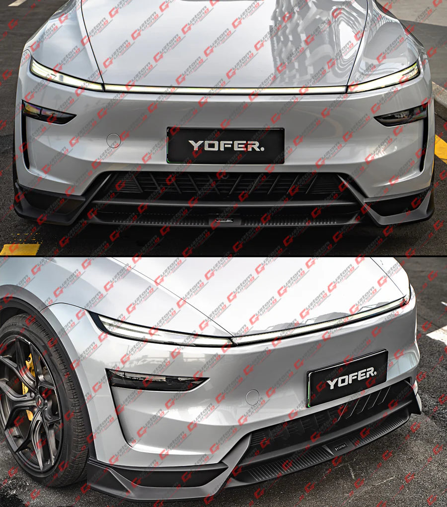 Yofer Design Front Bumper Lip [2025-2026 Tesla Model Y Juniper Premium]