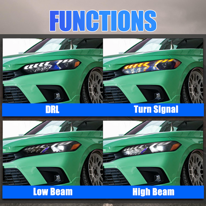 Honda Civic 2022-2026 LED Headlights
