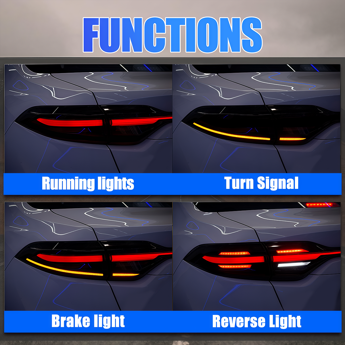 Toyota Corolla 2019-2024 Tron LED Tail Lights