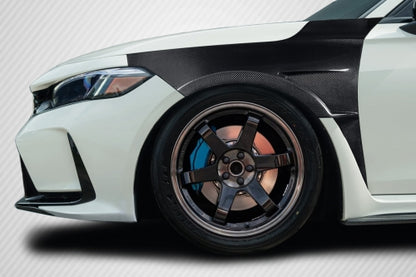 2023-2025 Honda Civic Type R Carbon Creations Akora Front Fenders - 2 Pieces