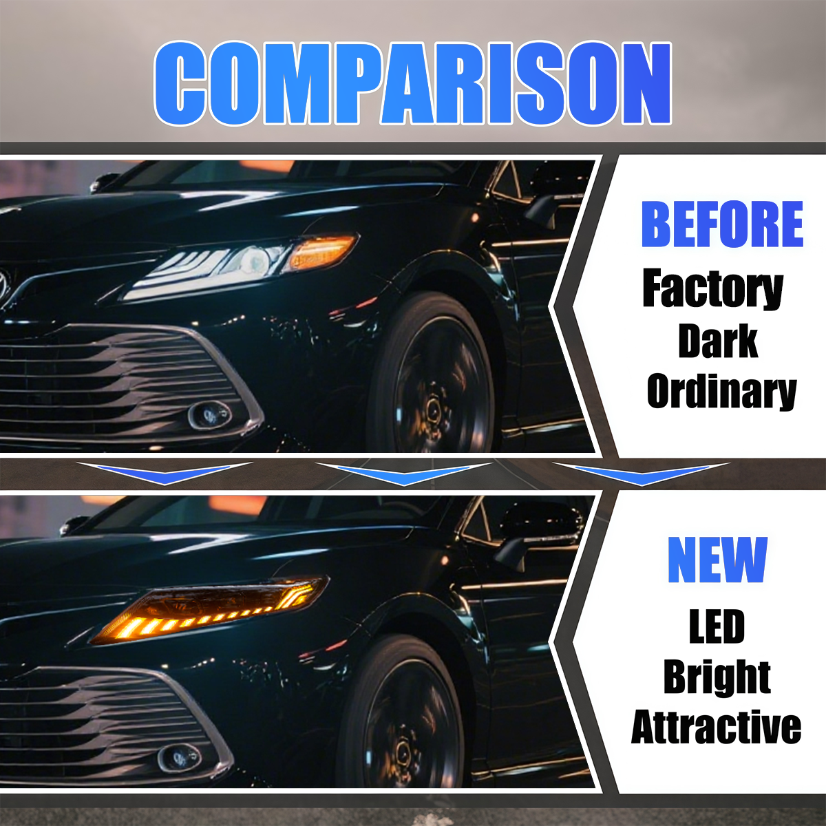 Toyota Camry 2018-2024 LED Headlights