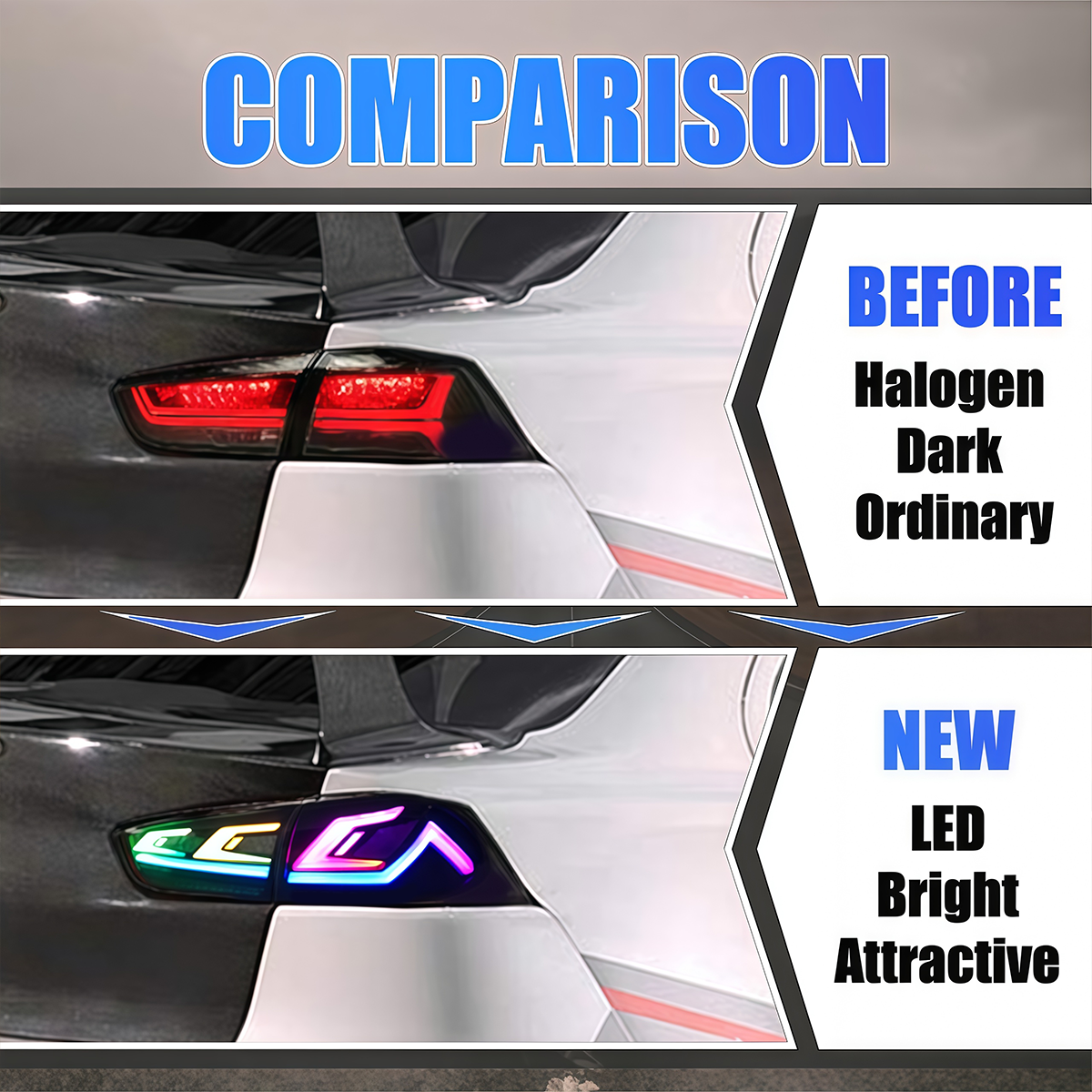 Mitsubishi Lancer/EVO 2008-2020 LED Tail Lights