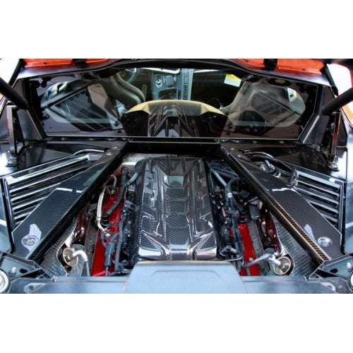 APR CARBON FIBER ENGINE PLENUM: CORVETTE C8 20-21