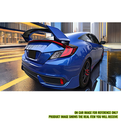 2016-2021 Honda Civic 10th Coupe TR Style Unpainted Gray Trunk Spoiler