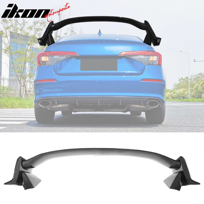 2022-2026 Honda Civic Sedan Type R Style Trunk Spoiler ABS - GLOSSY BLACK