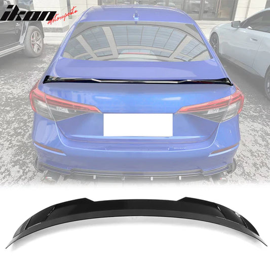 Rear Trunk Spoiler for Honda Civic 2022-2026 FE-C Style ABS