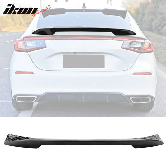 Trunk Spoiler for Honda Civic Hatchback 2022-2026 Mugen ABS - GLOSS BLACK