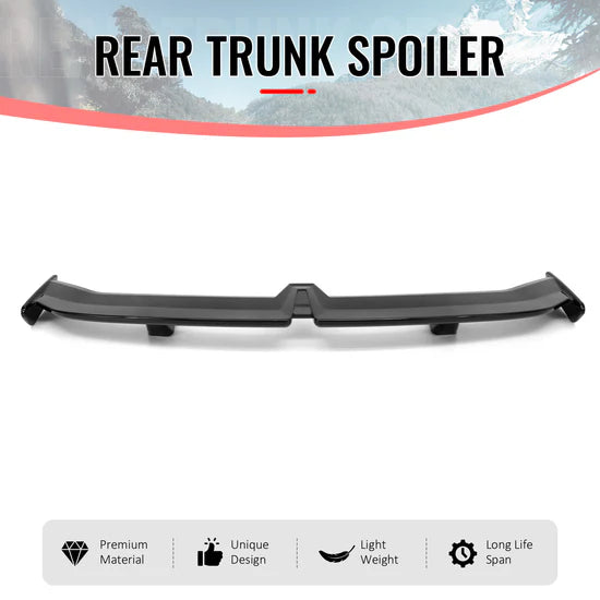2017-2026 Tesla Model 3 54'' PRO Style Gloss Black Rear Trunk Spoiler Wing Lip ABS - GLOSS BLACK