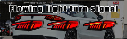 SWA 2022-2026 11th Gen Honda Civic HATCHBACK and Type-R FL1 FL2 FL5 V2 Tail Lights