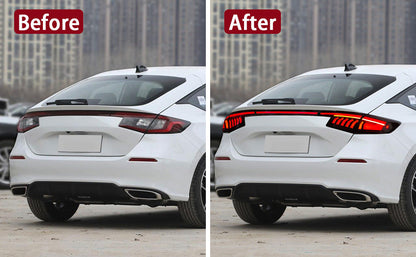 SWA 2022-2026 11th Gen Honda Civic HATCHBACK and Type-R FL1 FL2 FL5 V2 Tail Lights