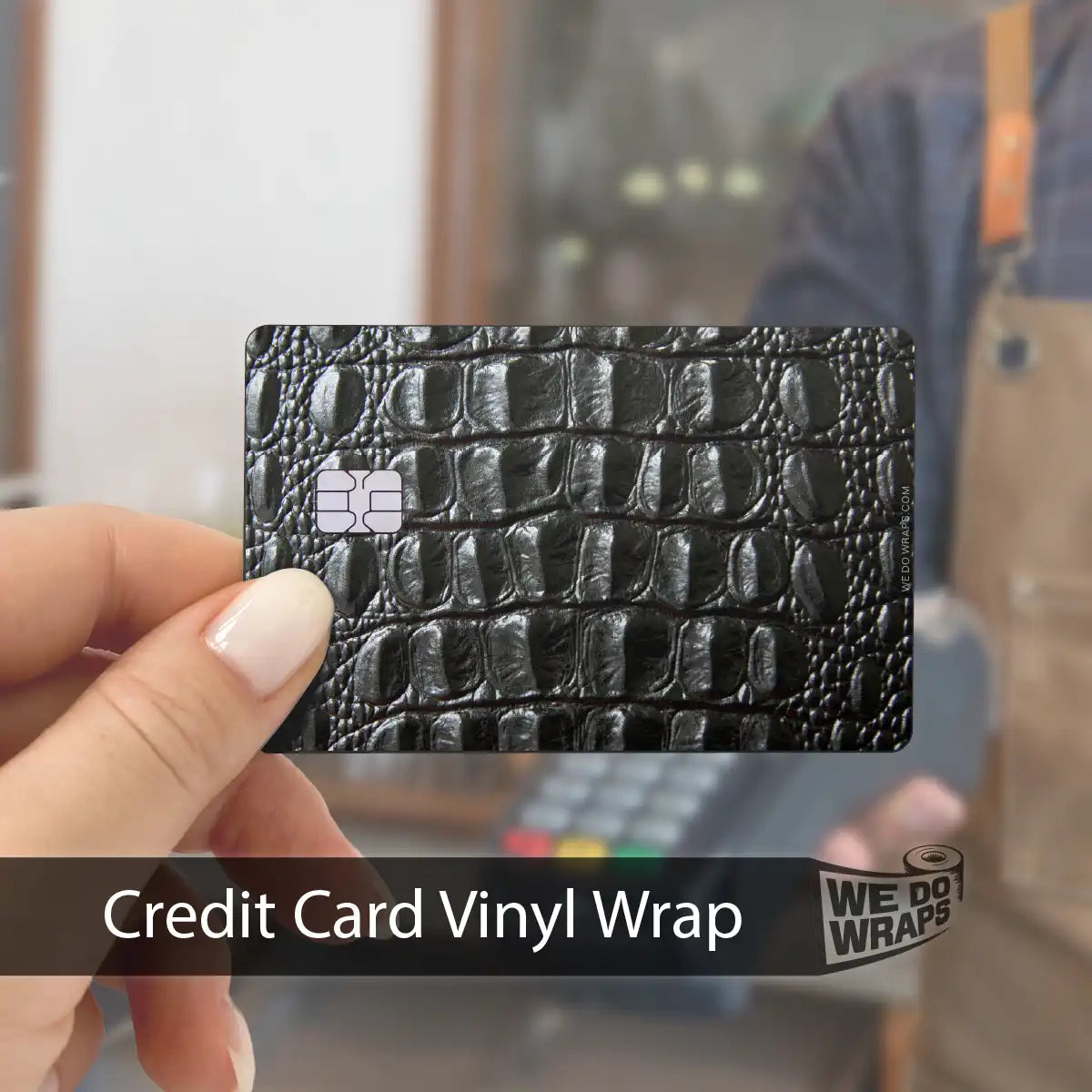 Authentic Gator Skin | NFC Key Card Wrap