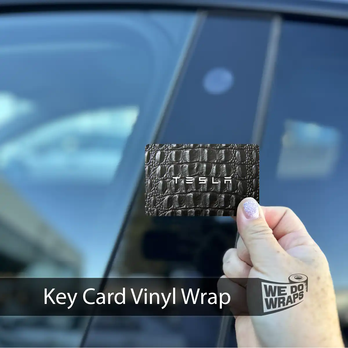 Authentic Gator Skin | NFC Key Card Wrap