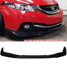 2013-2015 Honda Civic Sedan 4DR Front Bumper Lip Chin Spoiler PU - CRYSTAL BLACK PEARL