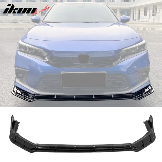 Front Bumper Lip for Honda Civic 11th 2022-2024 FE-C Style 3PC