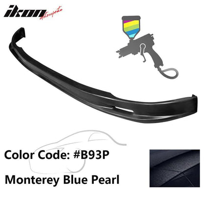 1992-1995 Honda Civic 4-Door Front Bumper Lip Spoiler PU